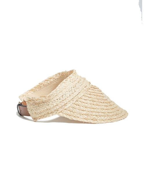 Guess Lena Straw Visor Bruin | GUESS-SN30180