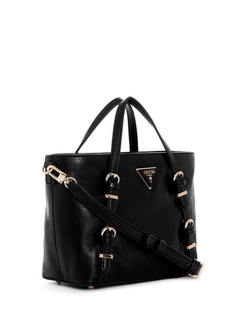 Guess Levia Mini Satchel Zwart | GUESS-SN28886