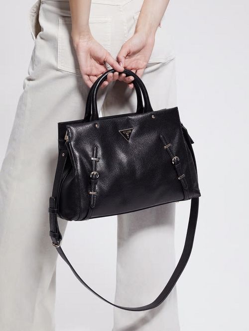 Guess Levia Satchel Zwart | GUESS-SN28880