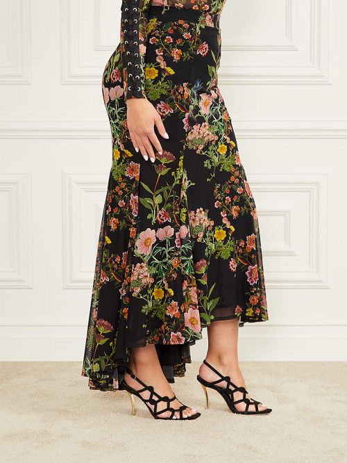 Guess Lewis Mesh Skirt Multi | GUESS-SN28144