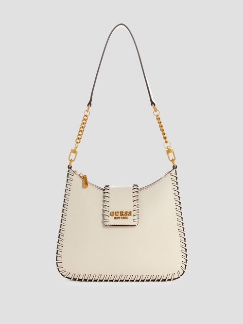 Guess Libera Hobo Bag Wit | GUESS-SN29117