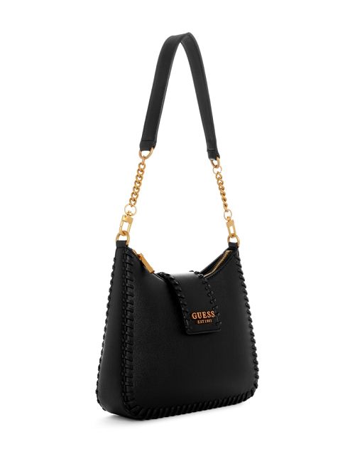 Guess Libera Hobo Bag Zwart | GUESS-SN29125