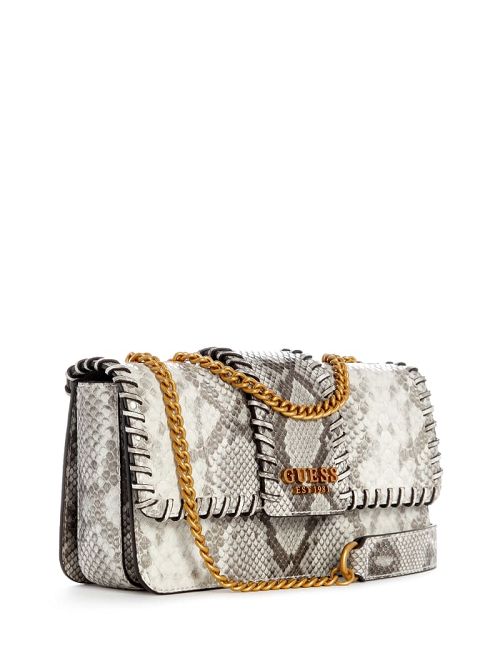 Guess Libera Python Convertible Crossbody Bruin | GUESS-SN28781