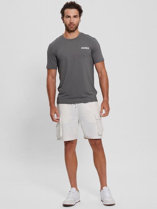 Guess Liga Active Tee Grijs | GUESS-SN31545