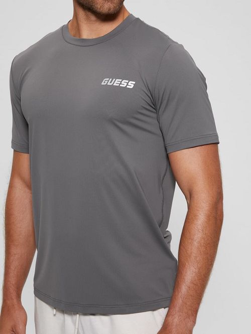 Guess Liga Active Tee Grijs | GUESS-SN31545