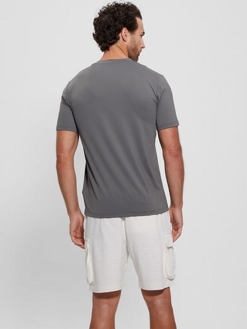 Guess Liga Active Tee Grijs | GUESS-SN31545