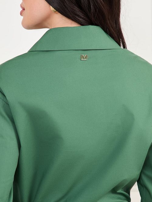 Guess Lisa Poplin Shirt Groen | GUESS-SN27433