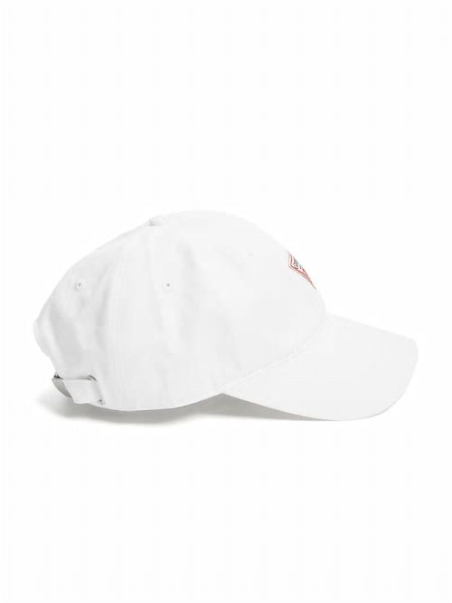 Guess Logo Baseball Hat Wit | GUESS-SN30174