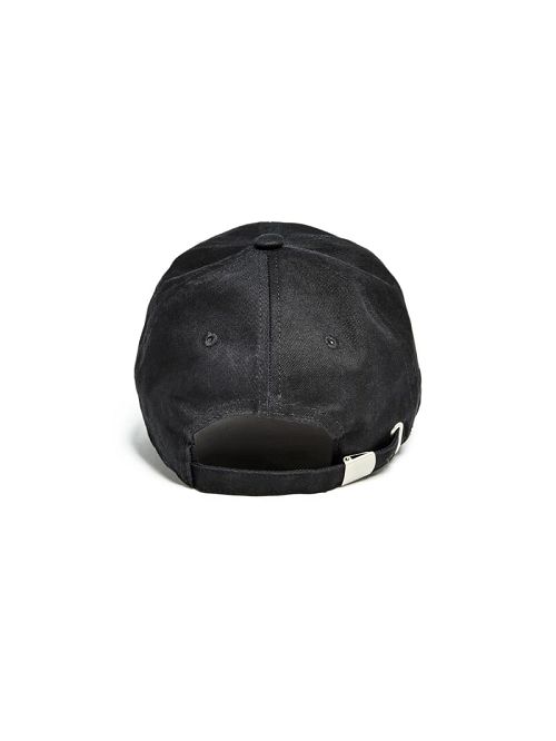 Guess Logo Baseball Hat Zwart | GUESS-SN30173