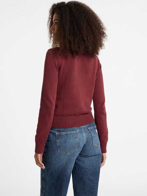 Guess Logo Sweater Rood | GUESS-SN27725
