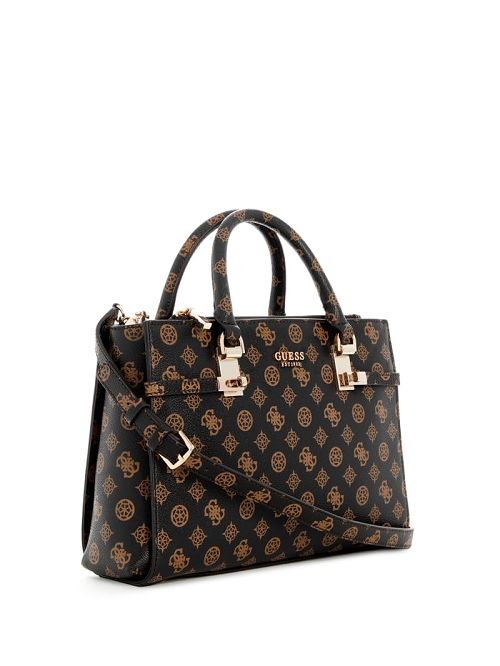 Guess Loralee Status Satchel Bruin | GUESS-SN28871