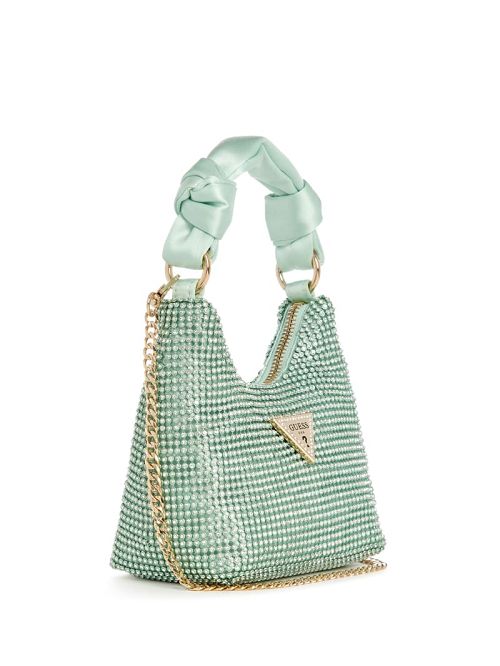 Guess Lua Mini Hobo Blauw | GUESS-SN28877