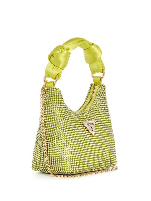 Guess Lua Mini Hobo Geel | GUESS-SN28943