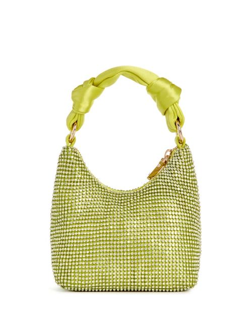 Guess Lua Mini Hobo Geel | GUESS-SN29145