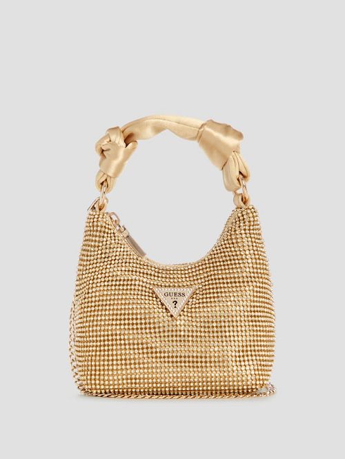 Guess Lua Mini Hobo Goud | GUESS-SN29017