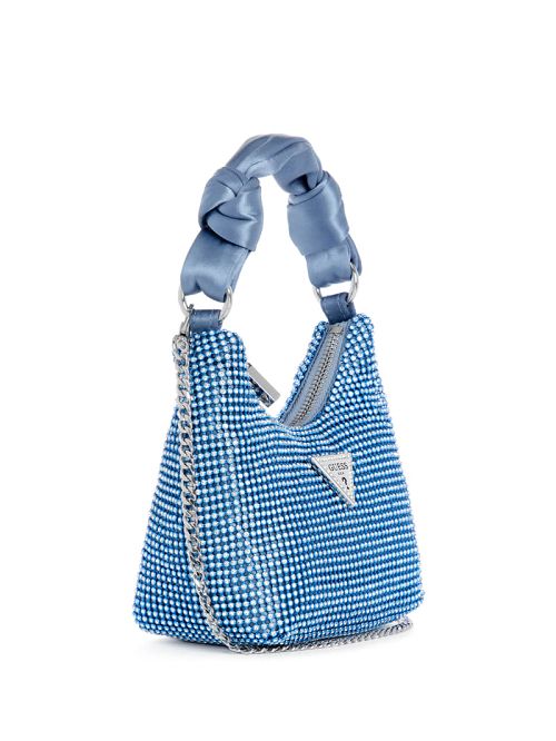 Guess Lua Mini Hobo Grijs | GUESS-SN28930