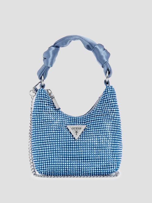 Guess Lua Mini Hobo Grijs | GUESS-SN28930