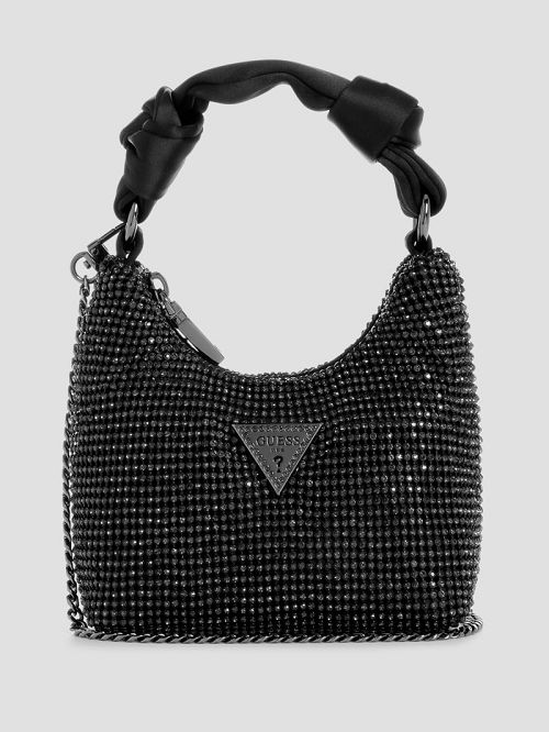 Guess Lua Mini Hobo Zwart | GUESS-SN29040