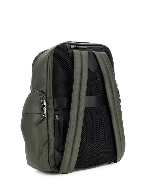 Guess Lugano Nylon Multi-Compartment Backpack Groen | GUESS-SN29487