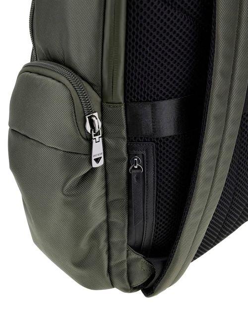Guess Lugano Nylon Multi-Compartment Backpack Groen | GUESS-SN29487