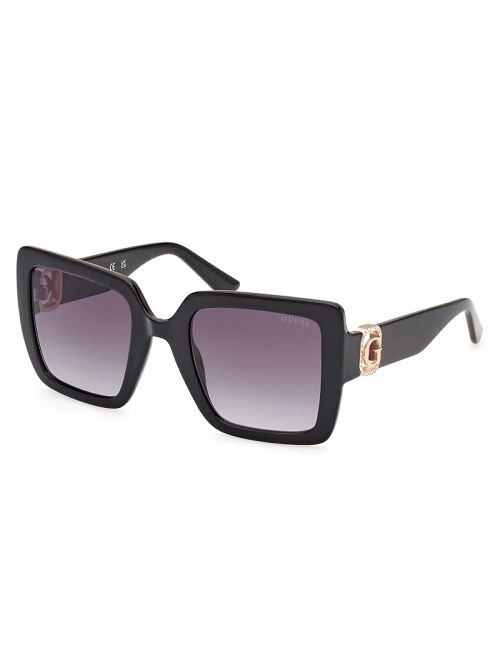 Guess Lyla Oversize Square Sunglasses Zwart | GUESS-SN30084