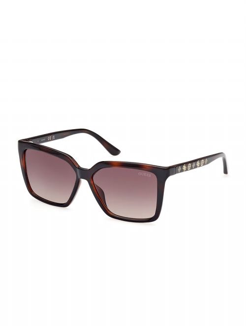 Guess Madelyn Retro Square Sunglasses Bruin | GUESS-SN30085