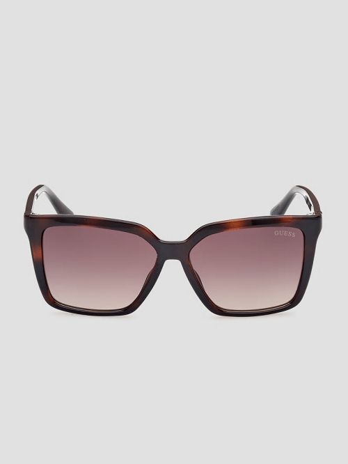 Guess Madelyn Retro Square Sunglasses Bruin | GUESS-SN30085