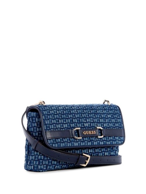 Guess Majka Denim Crossbody Blauw | GUESS-SN28948