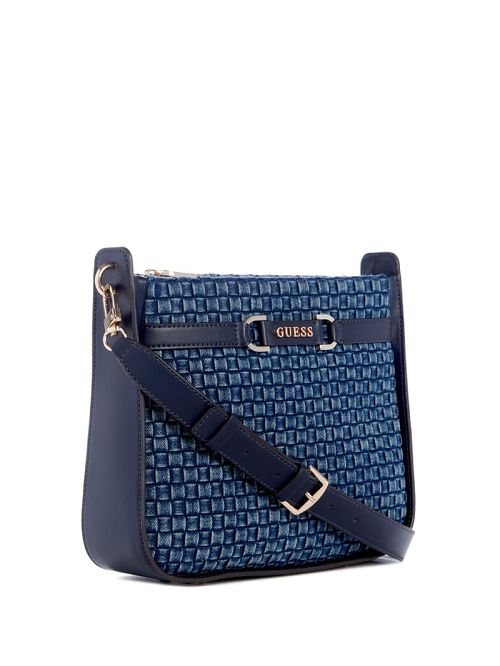 Guess Majka Denim Hobo Bag Blauw | GUESS-SN28949