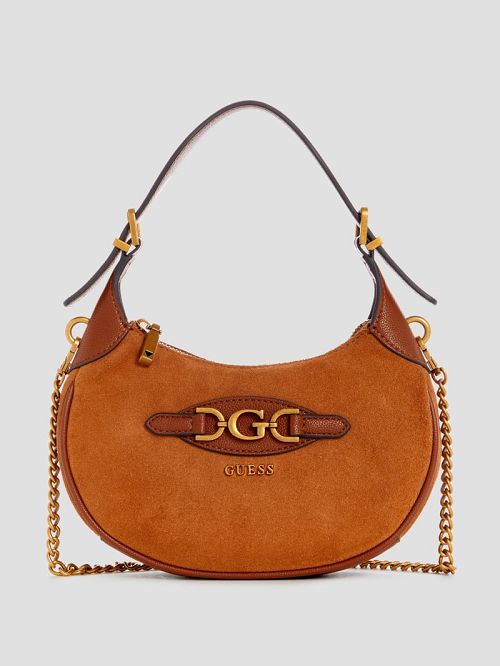 Guess Malva Mini Hobo Bruin | GUESS-SN29027