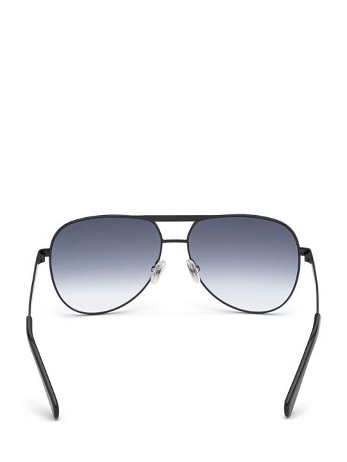 Guess Manny Aviator Sunglasses Zwart | GUESS-SN31818