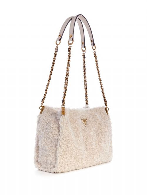 Guess Maranta Small Shoulder Satchel Wit | GUESS-SN29073