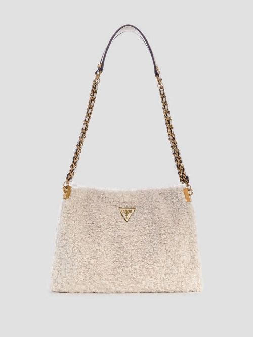 Guess Maranta Small Shoulder Satchel Wit | GUESS-SN29073