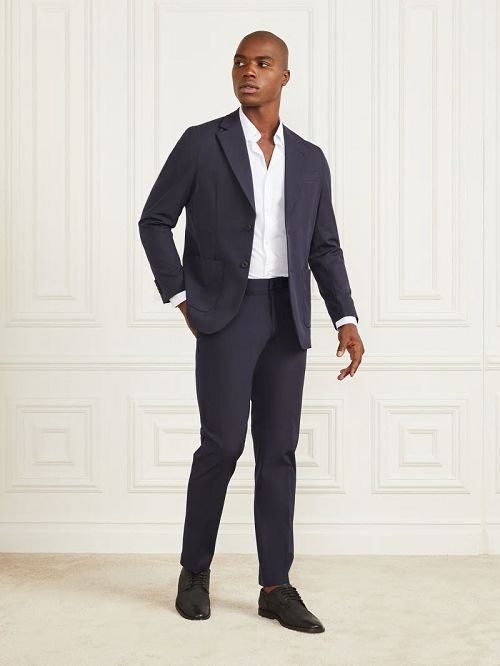 Guess Marcello Performing Chino Pants Blauw | GUESS-SN31412