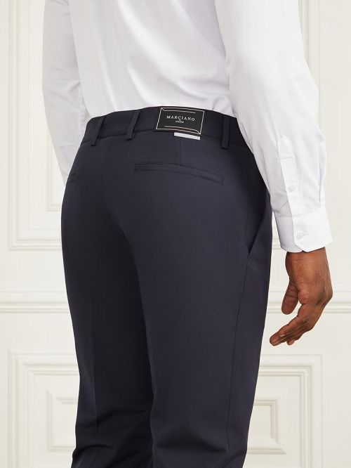 Guess Marcello Performing Chino Pants Blauw | GUESS-SN31412