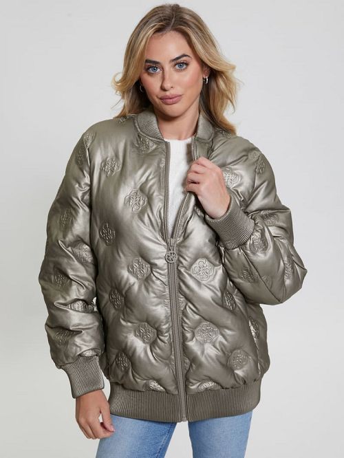 Guess Marianne Quattro G Flight Jacket Bruin | GUESS-SN27917