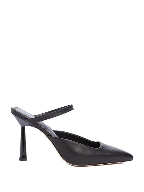 Guess Marni Leather Mule Zwart | GUESS-SN29744