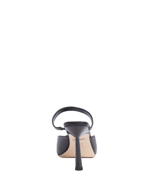 Guess Marni Leather Mule Zwart | GUESS-SN29744