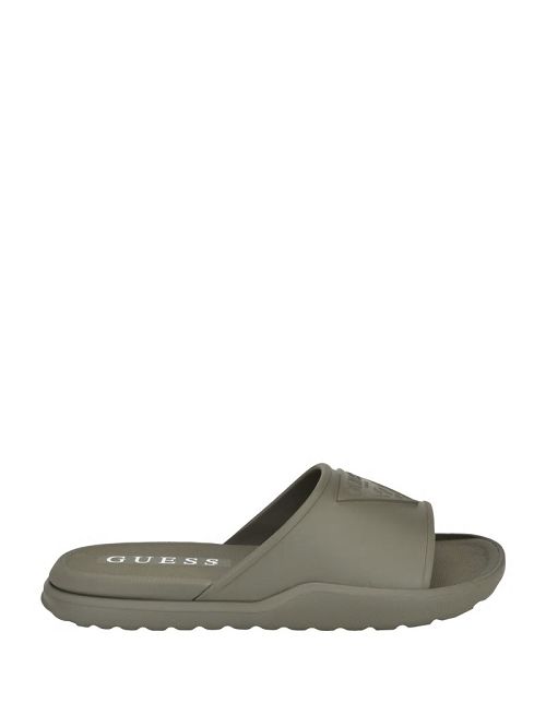Guess Marock Pool Slides Groen | GUESS-SN31919