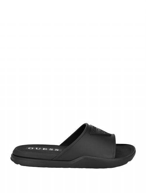 Guess Marock Pool Slides Zwart | GUESS-SN31915