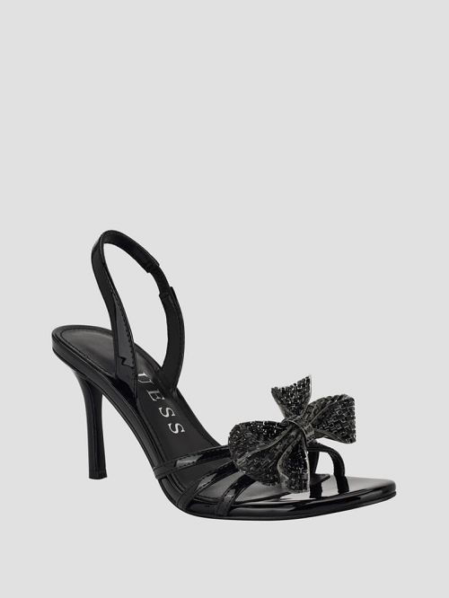 Guess Merle Bow Heels Zwart | GUESS-SN29854