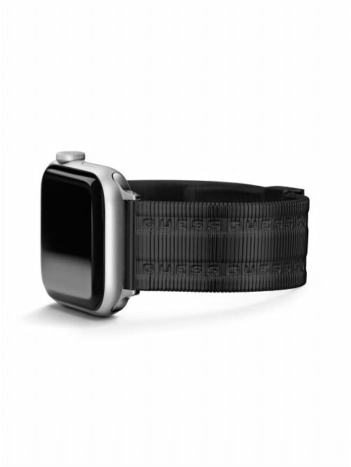 Guess Mesh 42-44 mm Band for Apple Watch&reg; Zwart | GUESS-SN31614