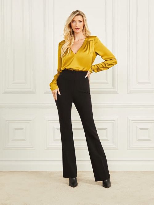 Guess Michelle Bodysuit Geel | GUESS-SN27419