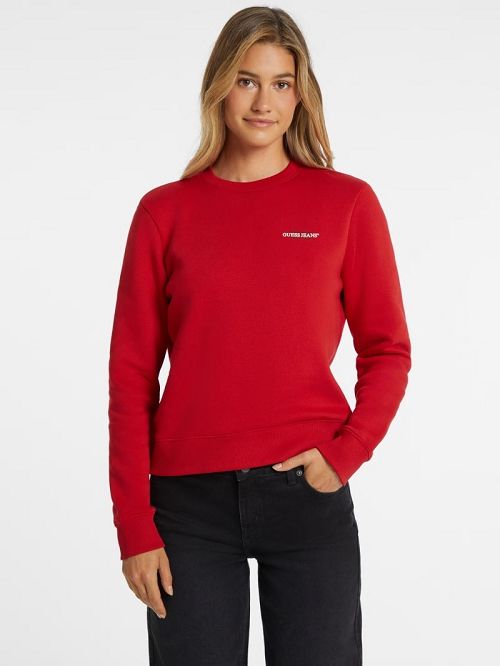 Guess Mini American Tradition Sweatshirt Rood | GUESS-SN28362
