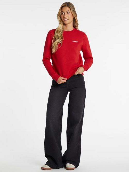 Guess Mini American Tradition Sweatshirt Rood | GUESS-SN28362