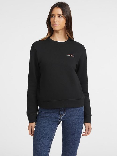 Guess Mini American Tradition Sweatshirt Zwart | GUESS-SN28367
