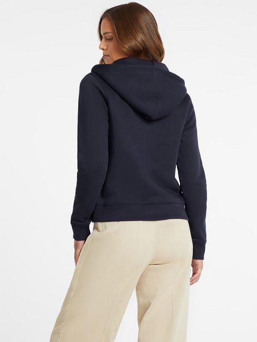 Guess Mini American Tradition Zip-Up Sweatshirt Blauw | GUESS-SN28354