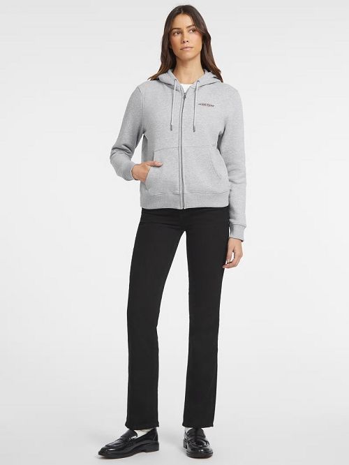 Guess Mini American Tradition Zip-Up Sweatshirt Grijs | GUESS-SN28355