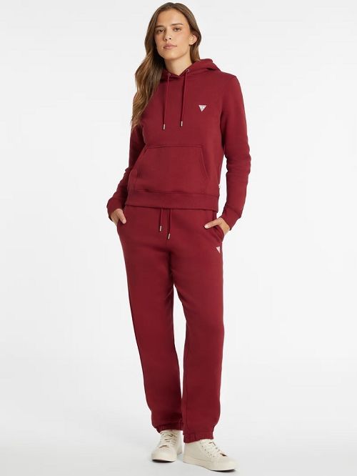 Guess Mini Label Joggers Rood | GUESS-SN28434