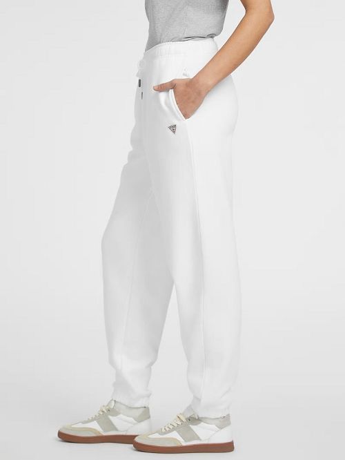 Guess Mini Label Joggers Wit | GUESS-SN28437
